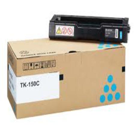 Product image for Kyocera TK-150C Original Cyan Toner Cartridge - Small