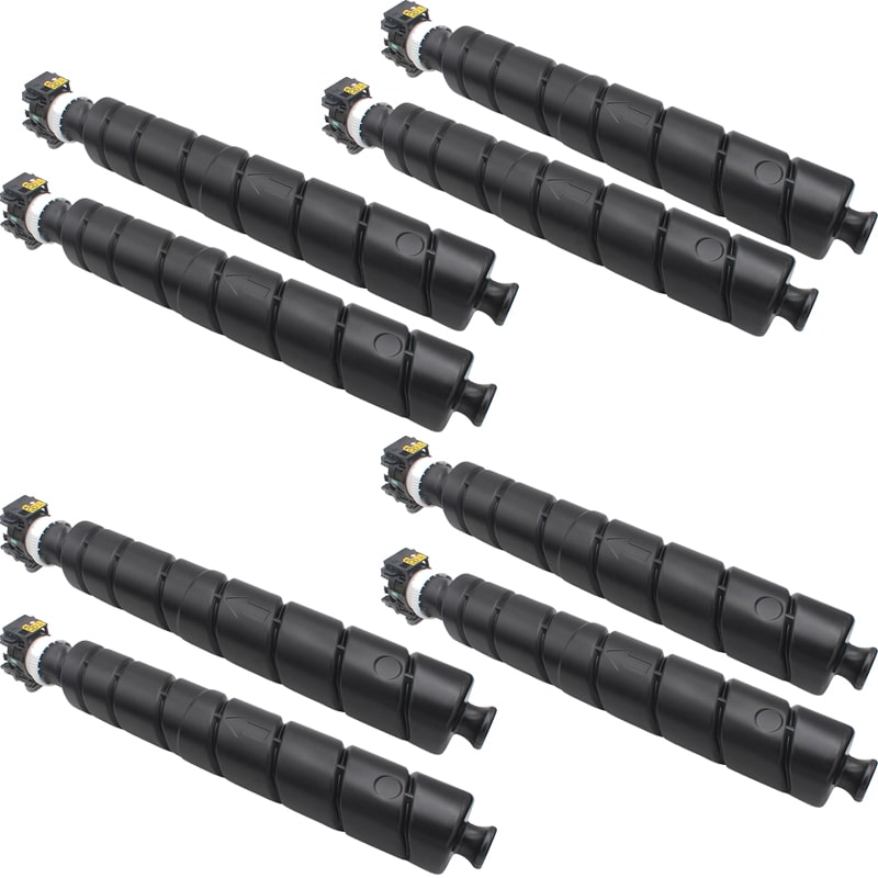 Product image for 999inks Compatible Eight Pack Kyocera TK-6330 Black Laser Toner Cartridges - Small