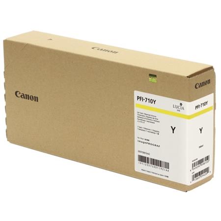 Product image for Canon PFI-710Y (2357C001) Yellow Original High Capacity Ink Cartridge - Small