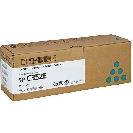 Product image for Ricoh 407384 Cyan Original Toner Cartridge - Small