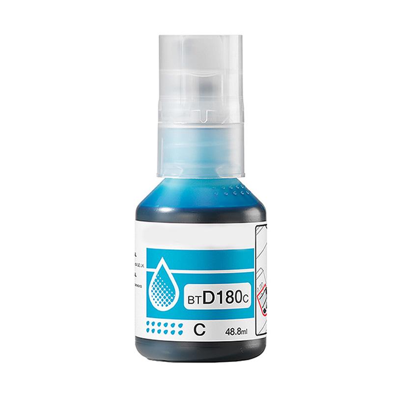 Product image for 999inks Compatible Cyan Brother BTD180C Ink Bottle - Small