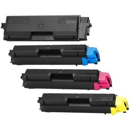 Product image for 999inks Compatible Multipack Kyocera TK-580K/C/M/Y 1 Full Set Laser Toner Cartridges - Small