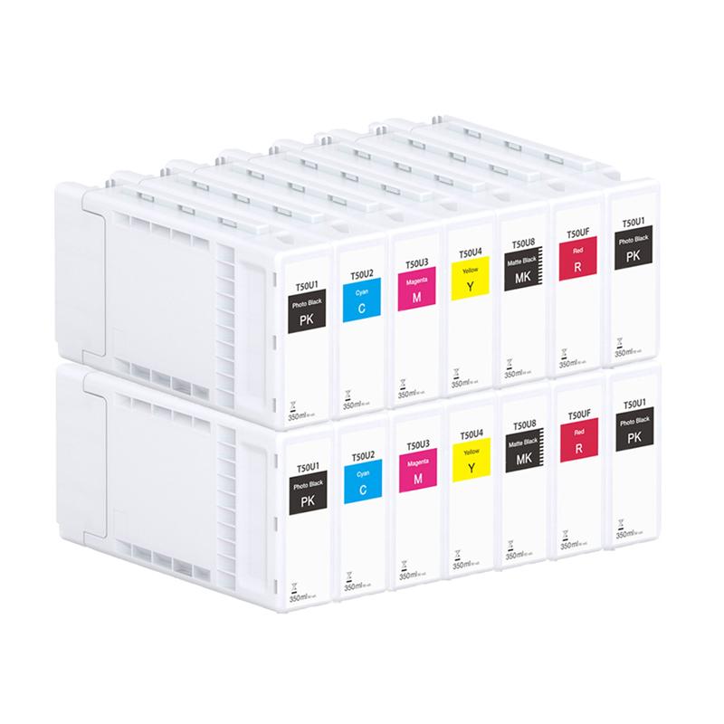 Product image for 999inks Compatible Multipack Epson T50U1/UF 2 Full Sets + 2 FREE Photo BLACK Full Set Standard Capacity Inkjet Printer Cartridges - Small