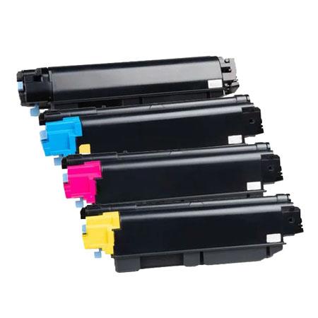 Product image for 999inks Compatible Multipack Kyocera TK-5345K/Y 1 Full Set Laser Toner Cartridges - Small