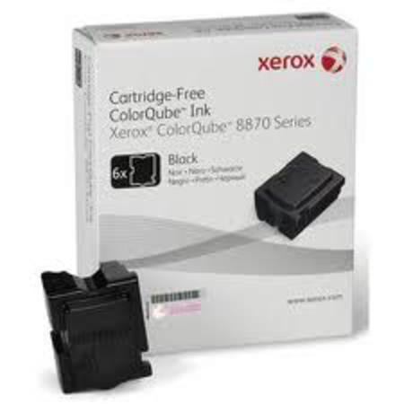 Product image for Xerox 108R00957 Black Original 6 Sticks Ink Cartridge - Small