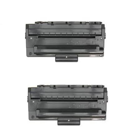 Product image for 999inks Compatible Twin Pack Ricoh 412672 Black Laser Toner Cartridges - Small