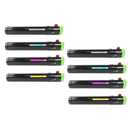 Product image for 999inks Compatible Multipack Ricoh 841196/99 2 Full Sets Laser Toner Cartridges - Small