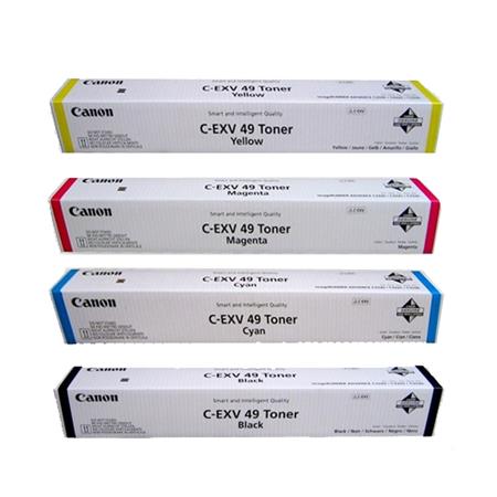 Product image for Canon C-EXV49 Full Set Original Laser Toner Cartridges - Small