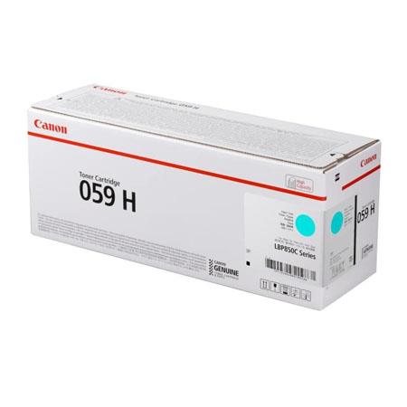 Product image for Canon 059H (3626C001) Cyan Original High Capacity Toner Cartridge - Small