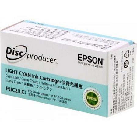 Product image for Epson PJIC2 (S020448) Light Cyan Original Ink Cartridge - Small