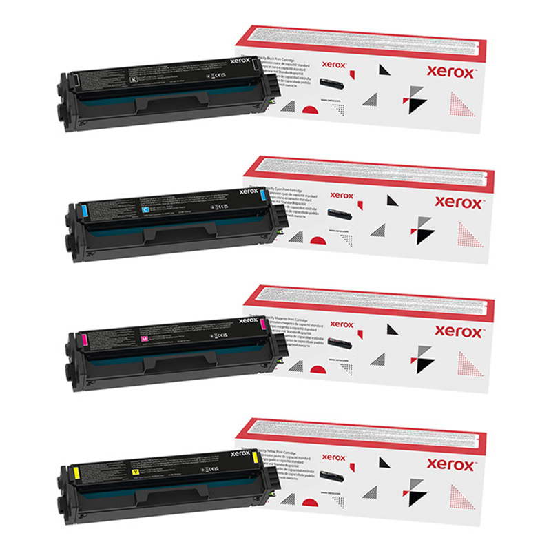 Xerox 006R04383-86 Full Set Original Standard Capacity Laser Toner Cartridges