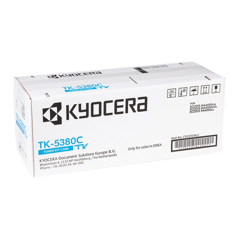 Product image for Kyocera TK-5380C Cyan Original Toner Cartridge - Small