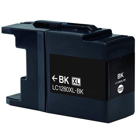 Product image for 999inks Compatible Brother LC1280XLBK Black High Capacity Inkjet Printer Cartridge - Small