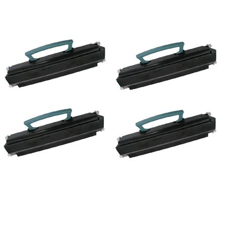 Product image for 999inks Compatible Quad Pack Lexmark X203A11G Black Laser Toner Cartridges - Small