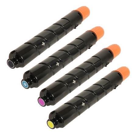 Product image for 999inks Compatible Multipack Canon C-EXV55BK/C/M/Y 1 Full Sets Laser Toner Cartridges - Small