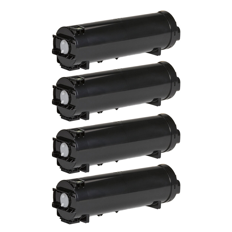 Product image for 999inks Compatible Quad Pack Xerox 106R03944 Black Extra High Capacity Laser Toner Cartridges - Small