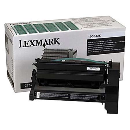 Product image for Lexmark 15G042K Black Original Return-Program High Capacity Toner Cartridge - Small