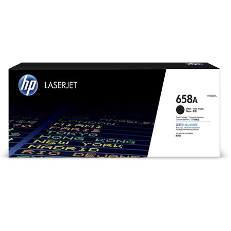 Product image for HP 658A Black Original Standard Capacity Toner Cartridge (W2000A) - Small