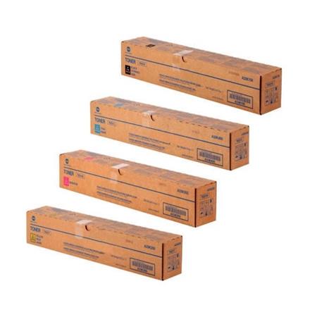 Product image for Konica Minolta TN-616 Full Set Original Laser Toner Cartridges - Small