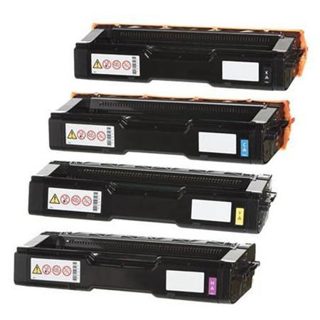 Product image for 999inks Compatible Multipack Ricoh 408184/87 1 Full Set High Capacity Laser Toner Cartridges - Small