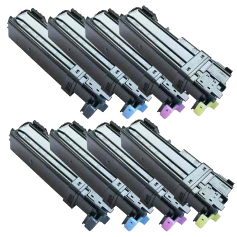 Product image for 999inks Compatible Multipack Dell 593/10258/61 2 Full Sets Laser Toner Cartridges - Small
