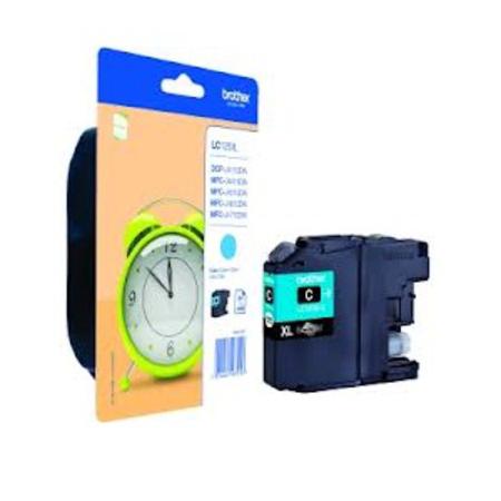 Product image for Brother LC125XLC Cyan Original High Capacity Ink Cartridge - Small