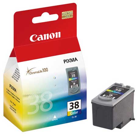 Product image for Canon CL-38 Colour Low Capacity Original Cartridge - Small
