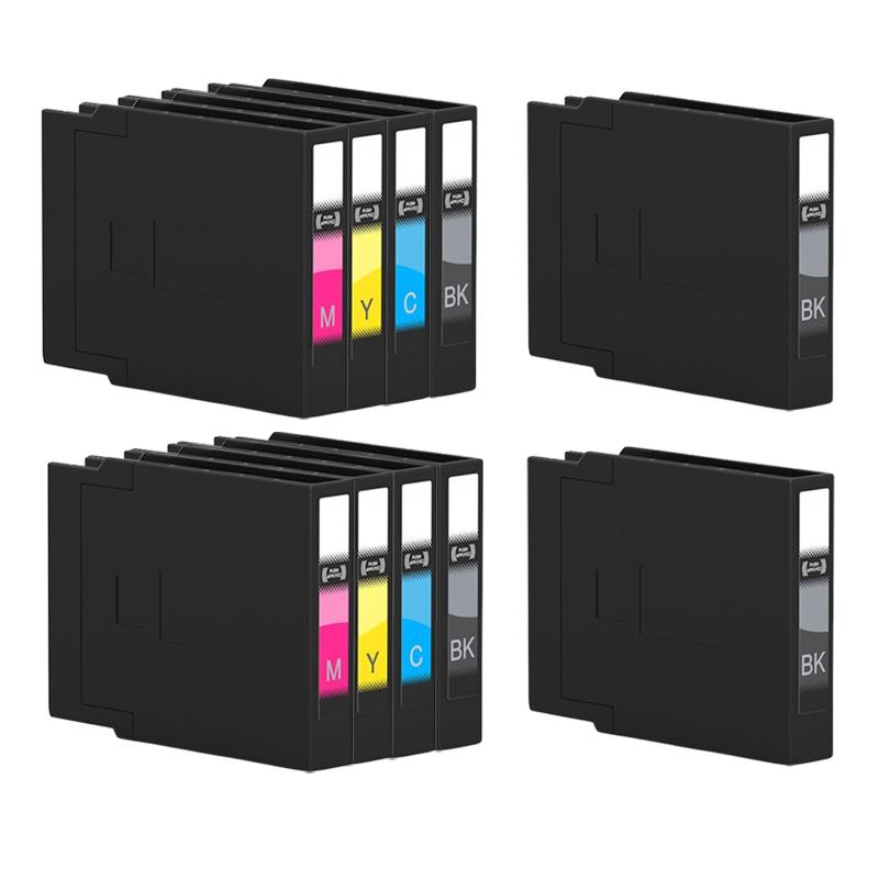 Product image for 999inks Compatible Multipack Epson T13X1/T13X4 2 Full Sets + 2 FREE BLACK Full Set Inkjet Printer Cartridges - Small