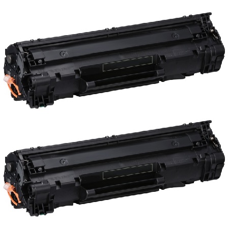 Product image for 999inks Compatible Twin Pack Canon 737BK Black Laser Toner Cartridges - Small