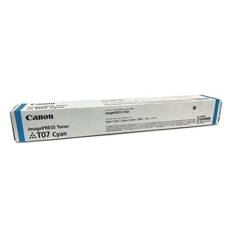 Product image for Canon T07 (3642C001AA) Cyan Original Toner Cartridge - Small