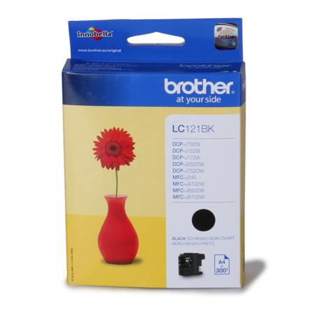Product image for Brother LC121BK Black Original Ink Cartridge - Small