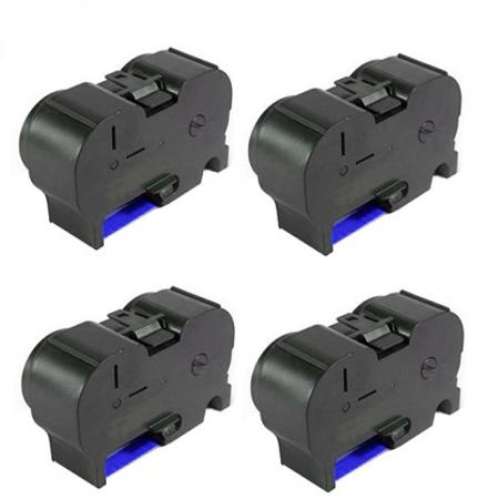 Product image for 999inks Compatible Quad Pack Pitney Bowes B795000203 Blue Inkjet Printer Cartridges - Small