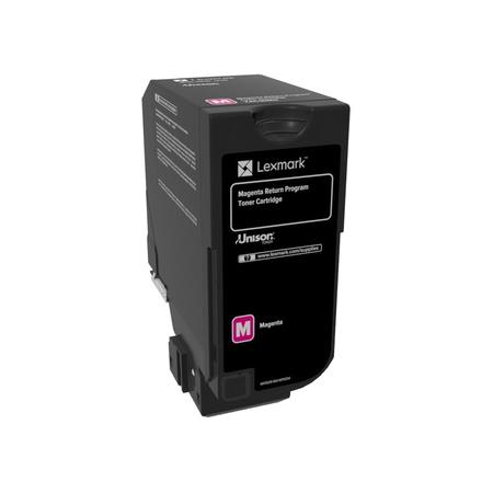 Product image for Lexmark 74C20M0 Magenta Original Low Capacity Return Programme Toner Cartridge - Small