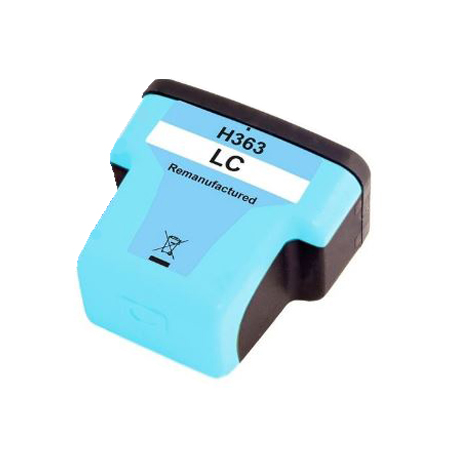 Product image for 999inks Compatible Light Cyan HP 363 Inkjet Printer Cartridge - Small