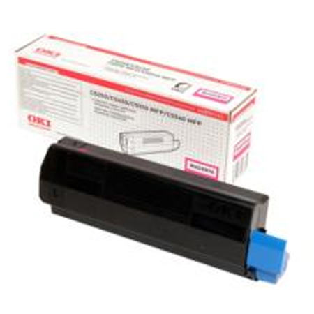 Product image for OKI 42804546 Magenta Original Standard Capacity Toner Cartridge - Small