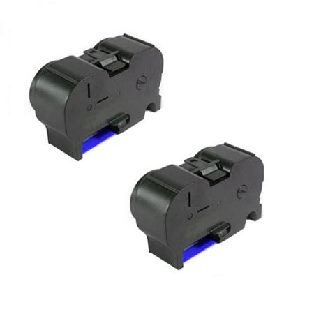 Product image for 999inks Compatible Twin Pack Pitney Bowes B795000203 Blue Inkjet Printer Cartridges - Small
