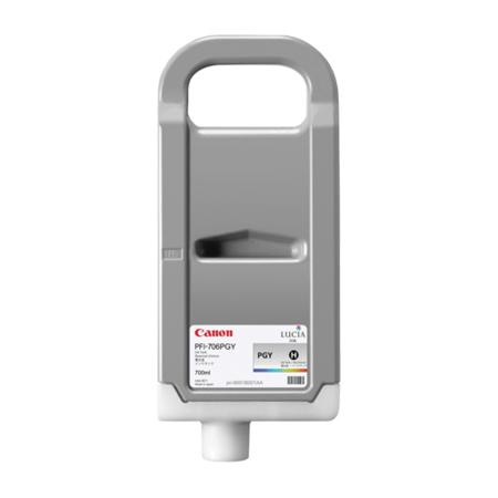 Product image for Canon PFI-706PGY Original Photo Grey High Capacity Ink Cartridge - Small