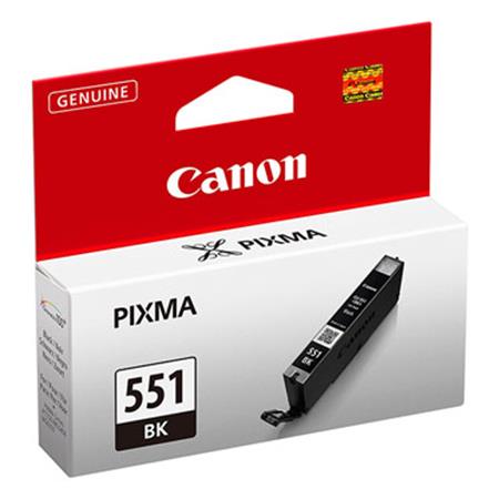 Product image for Canon CLI-551BK Black Original Standard Capacity Ink Cartridge - Small