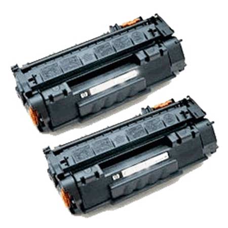 Product image for 999inks Compatible Twin Pack HP 49A Laser Toner Cartridges - Small