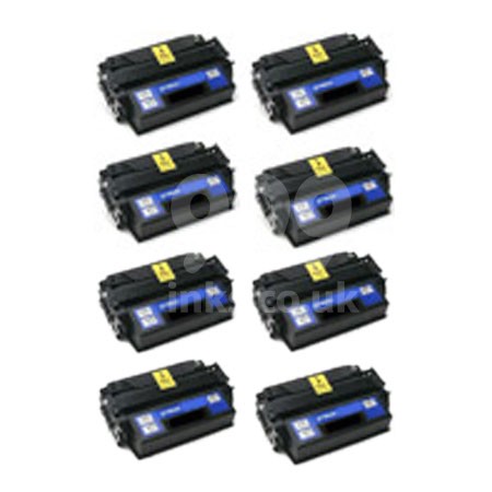 Product image for 999inks Compatible Eight Pack HP 53X High Capacity Laser Toner Cartridges - Small