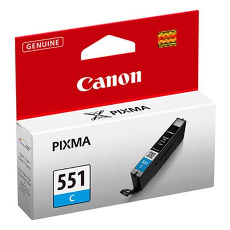 Product image for Canon CLI-551C Cyan Original Standard Capacity Ink Cartridge - Small