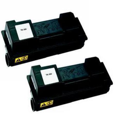 Product image for 999inks Compatible Twin Pack Kyocera TK-350 Black Laser Toner Cartridges - Small