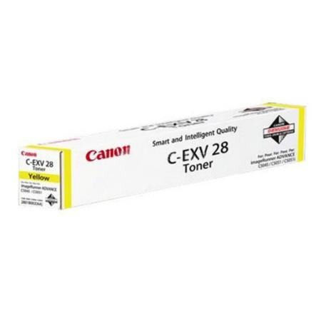 Product image for Canon C-EXV28Y Yellow Original Toner Cartridge - Small