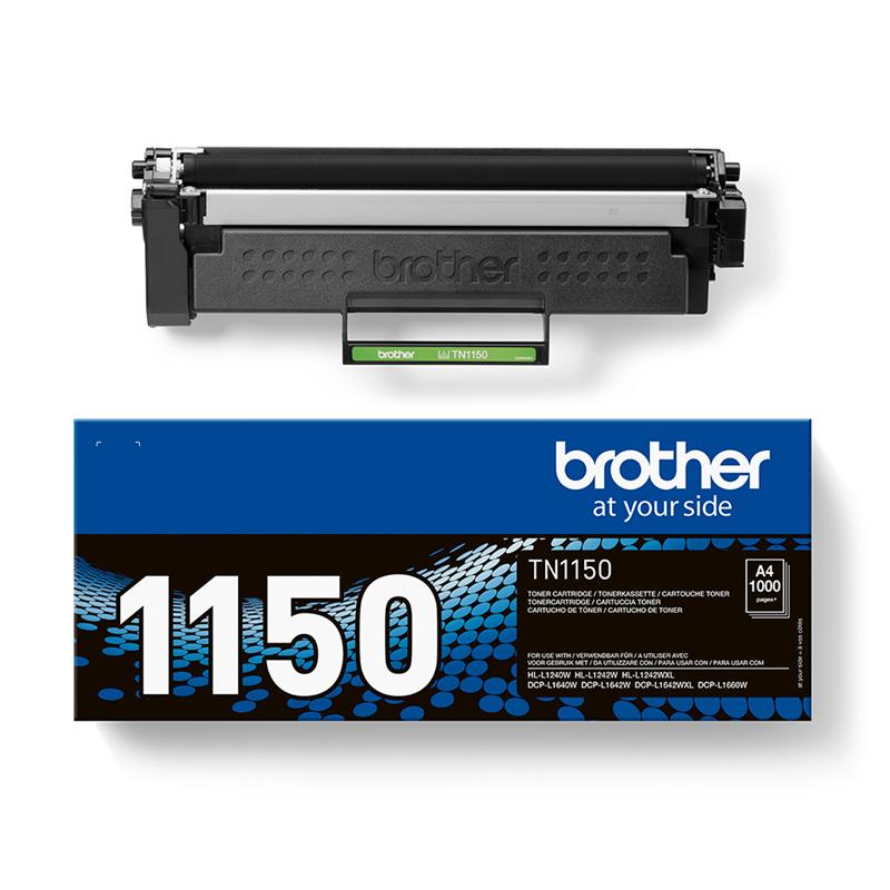 Product image for Brother TN1150 Black Original Toner Cartridge - Small