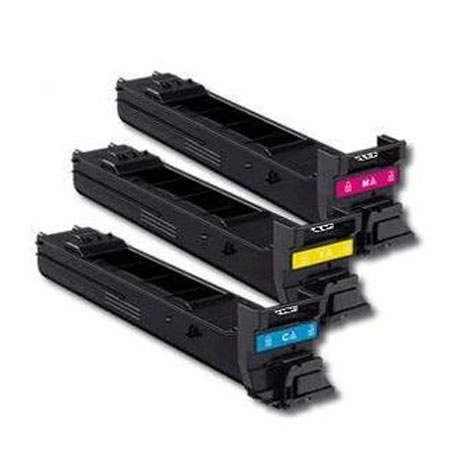 Product image for Konica Minolta A0DKJ52 3 Colour Original Multi Colour High Capacity Toner Cartridge (A0DKJ52) - Small