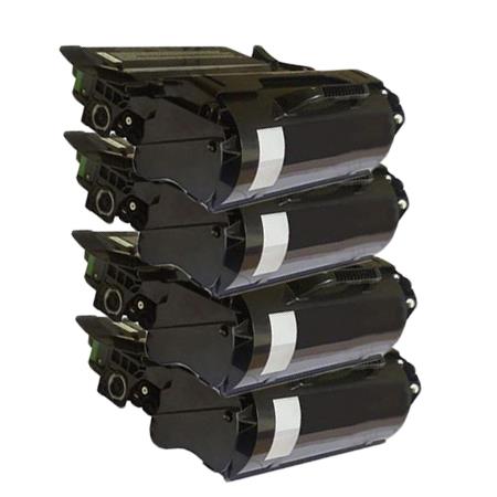 Product image for 999inks Compatible Quad Pack Dell 593-11050 Black High Capacity Laser Toner Cartridges - Small