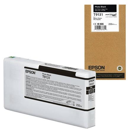 Product image for Epson T9131 (T913100) Photo Black Original Ink Cartridge - Small