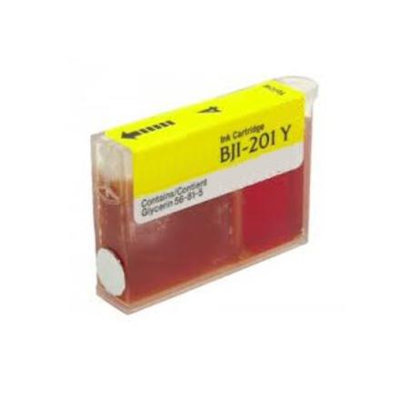 Product image for 999inks Compatible Yellow Canon BJI-201Y Inkjet Printer Cartridge - Small