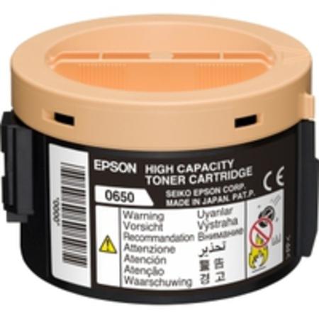 Product image for Epson S050650 Black Original High Capacity  Laser Toner Cartridge - Small