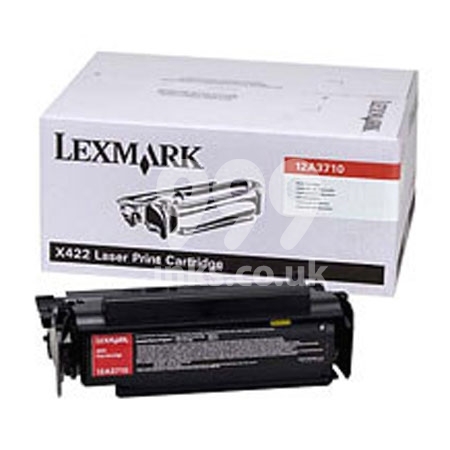 Product image for Lexmark 12A3710 Black Original Toner Cartridge - Small
